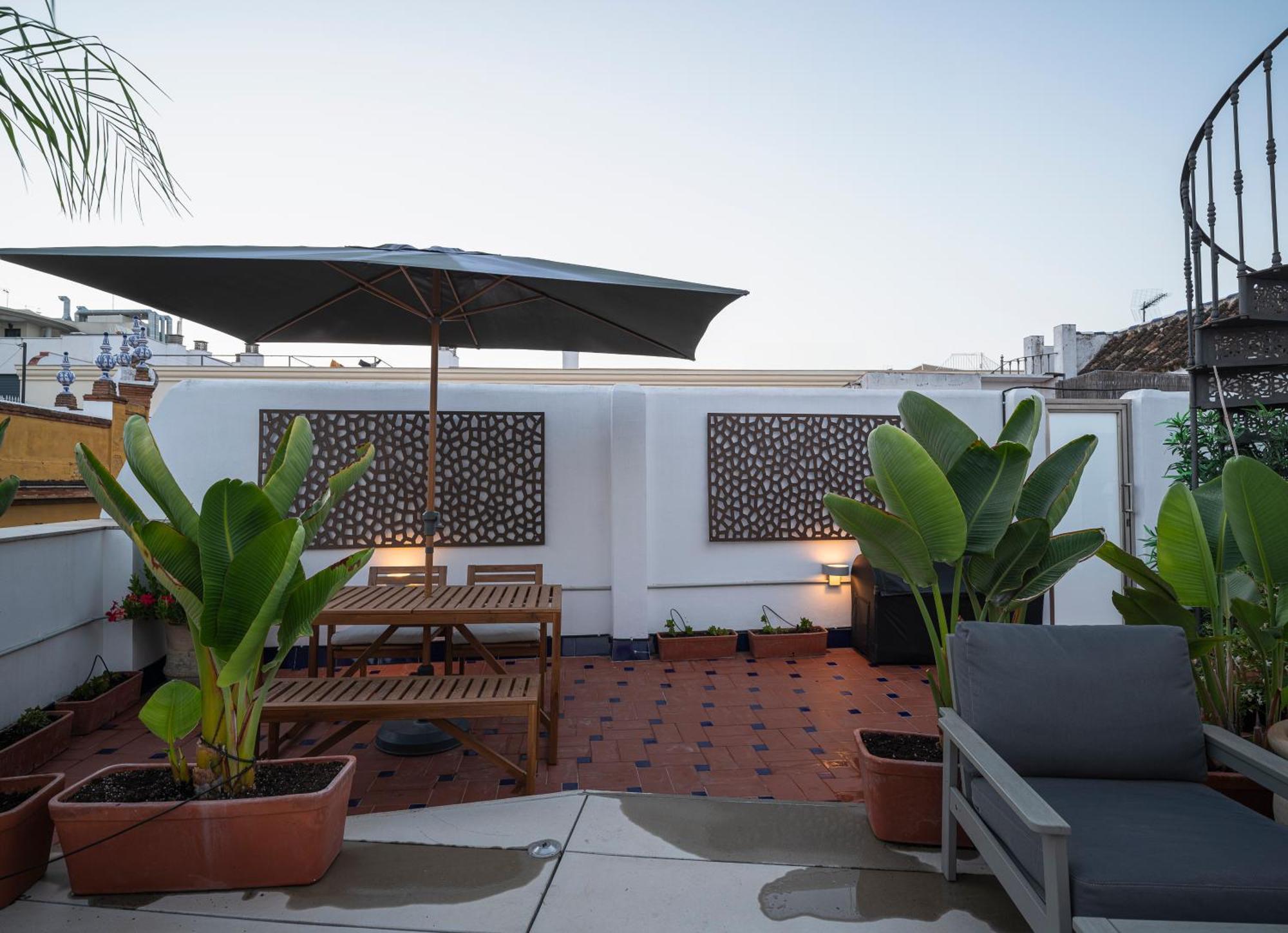 The Terrace, Duplex Con Terraza Privada Leilighet Sevilla Eksteriør bilde